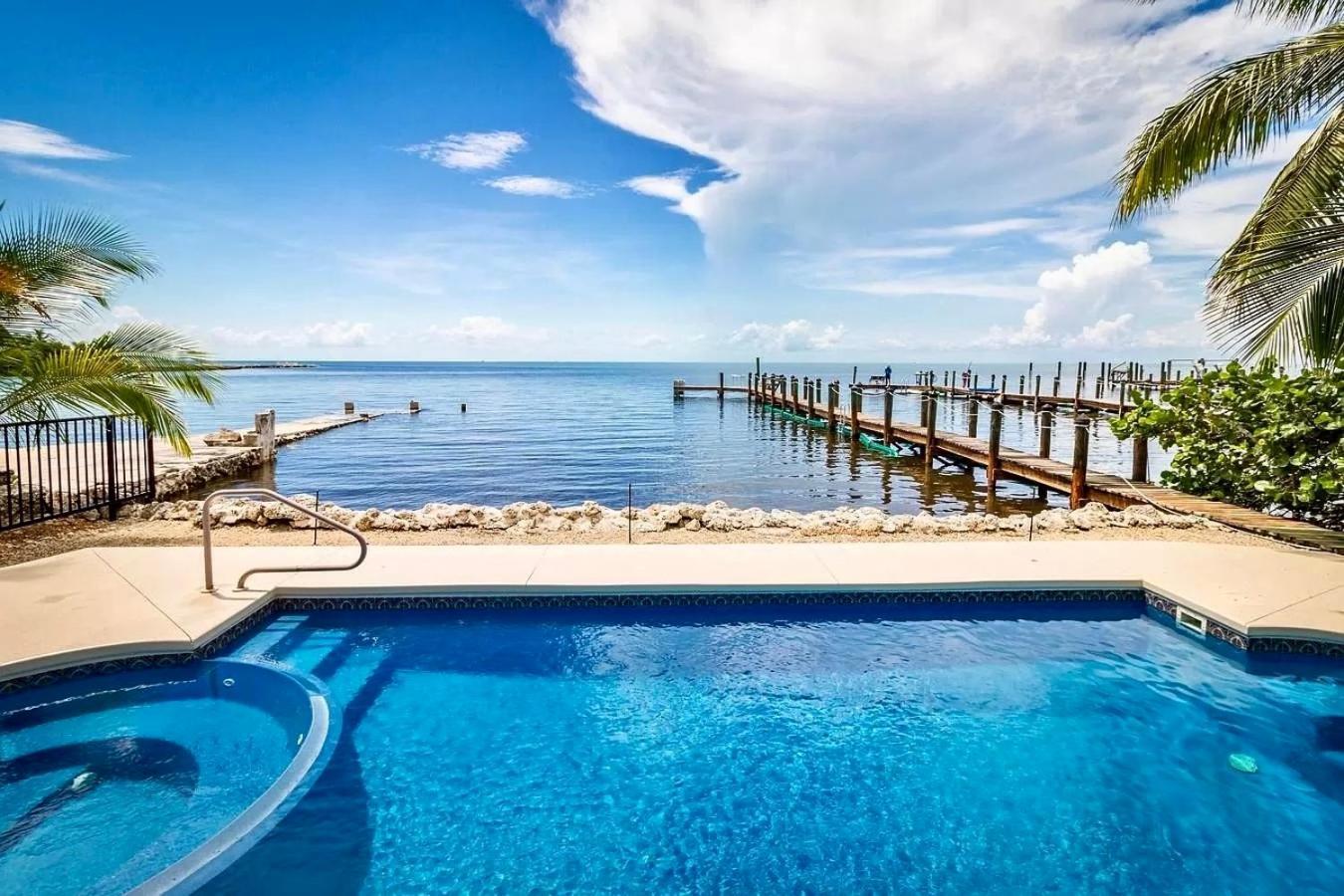 Keys Oceanfront Beauty Dock And Pool Villa Marathon Eksteriør billede